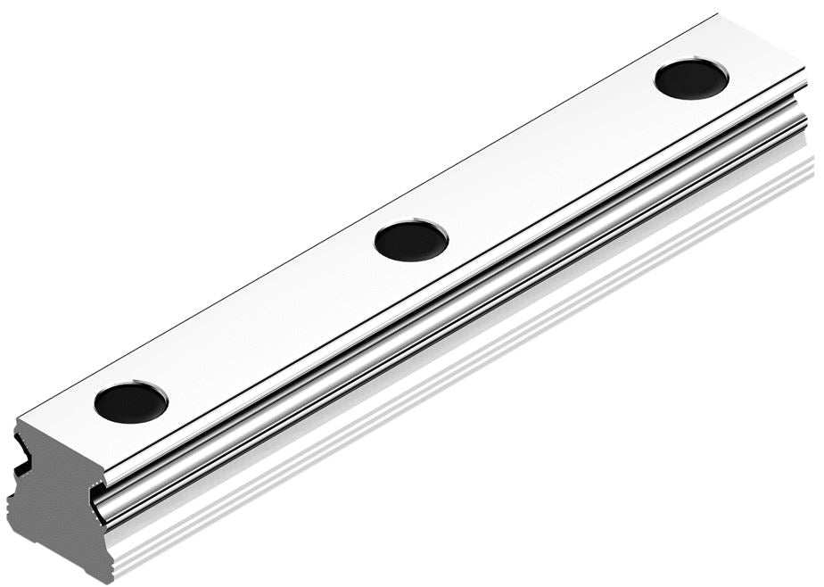 A25-500 - Alulin Aluminium size 25 Linear Rail Guide - Length = 500mm (R203520431)