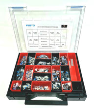 Load image into Gallery viewer, 181pcs 4mm-6mm-8mm FESTO Pneumatic Fittings Kit P/N: CHF1BOX (suitable for Engineers/Maintenance Field and Line Service Kit)
